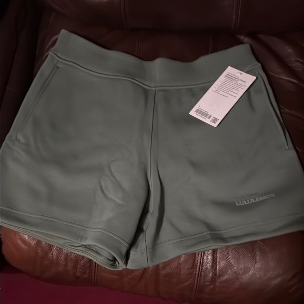 lululemon athletica Green Athletic Shorts with Classic Fit